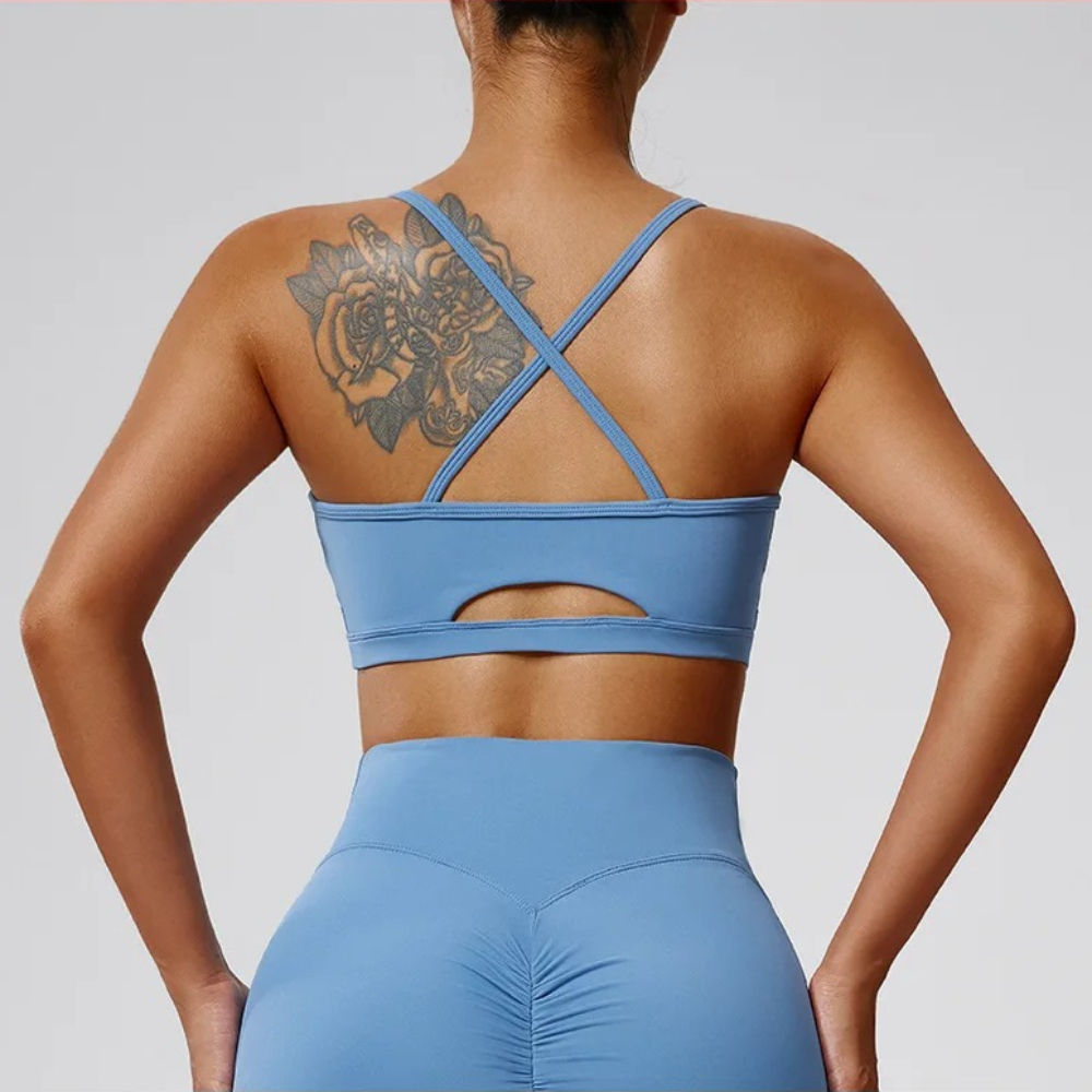 Sexy Cross Back Sports Bra Wom - Quick Dry Underwear review and price