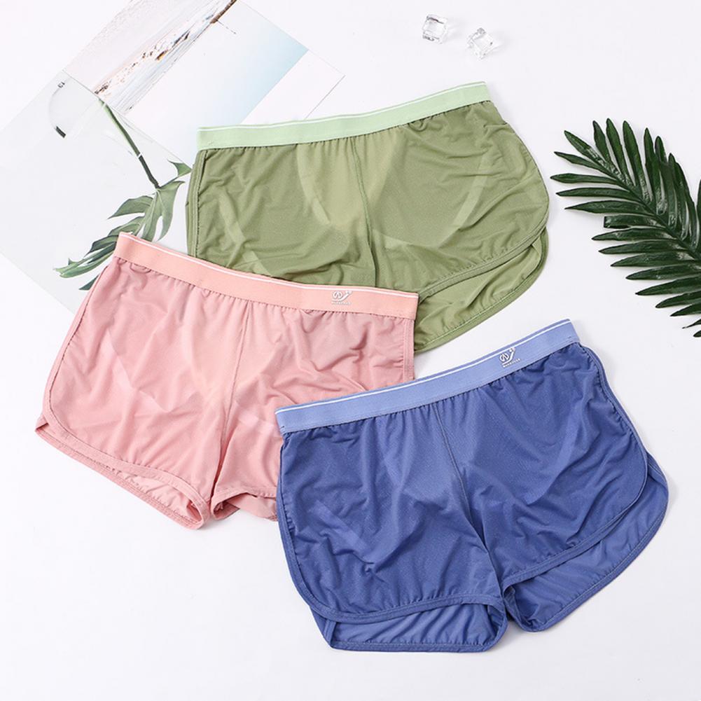 Soft M-3XL Breathable Mesh Box - Mesh Sport Boxer review and price