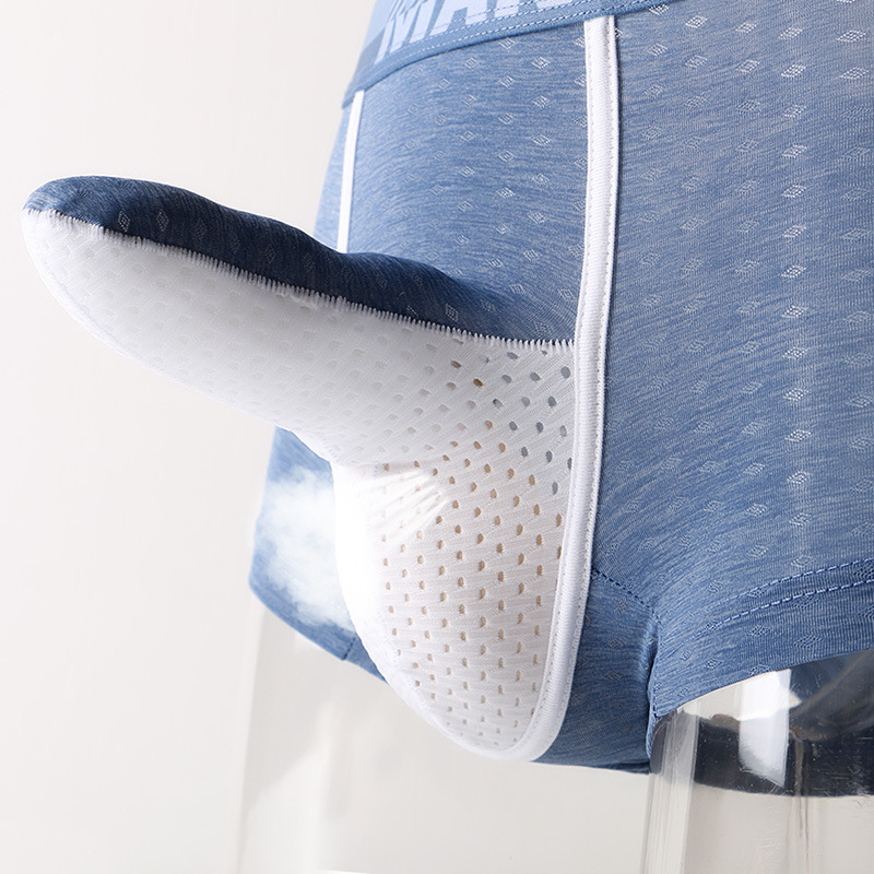 Men's Ice Silk Boxer Briefs, B - Mesh Sport Boxer review and price