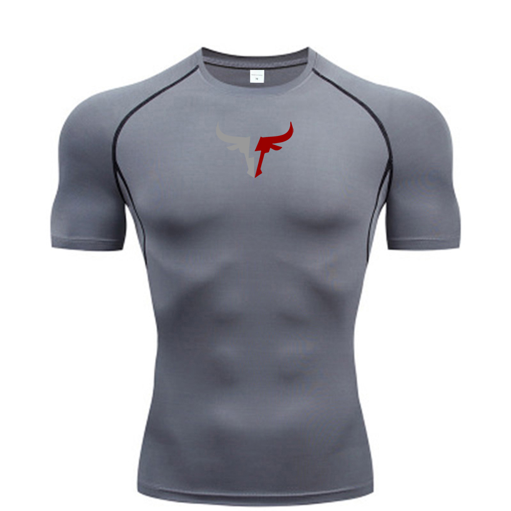 Men's bull head compression T- - T Shirt Tight Fit review and price