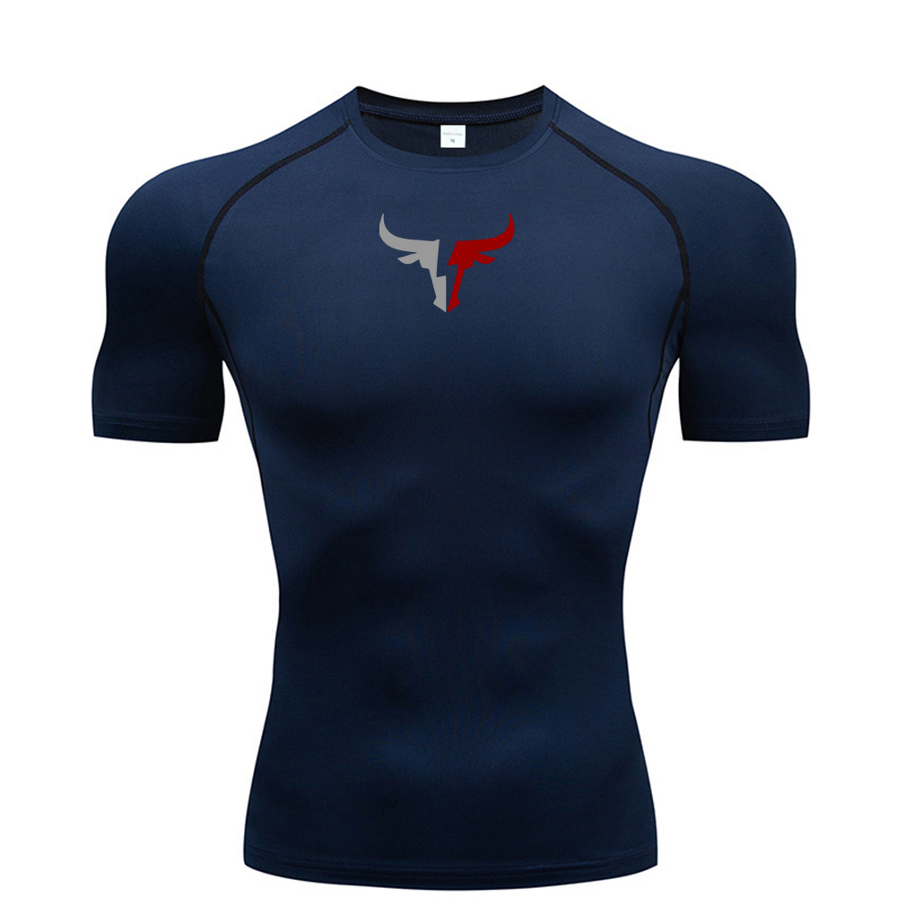 Men's bull head compression T- - T Shirt Tight Fit review and price