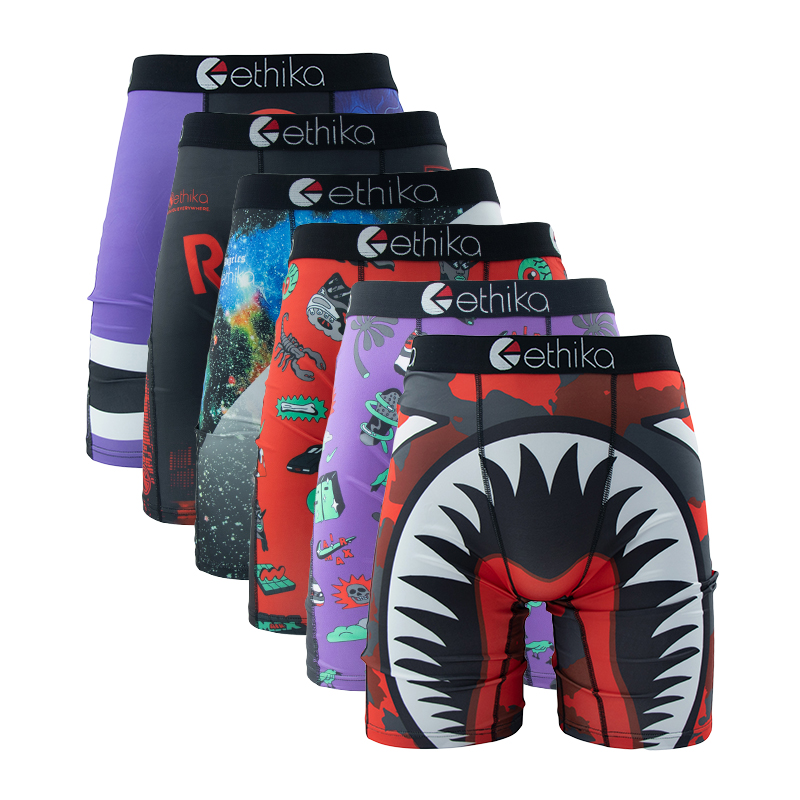 ETHIKA 6Pcs Men Underwear Boxe - Boxer Shorts Modal review and price