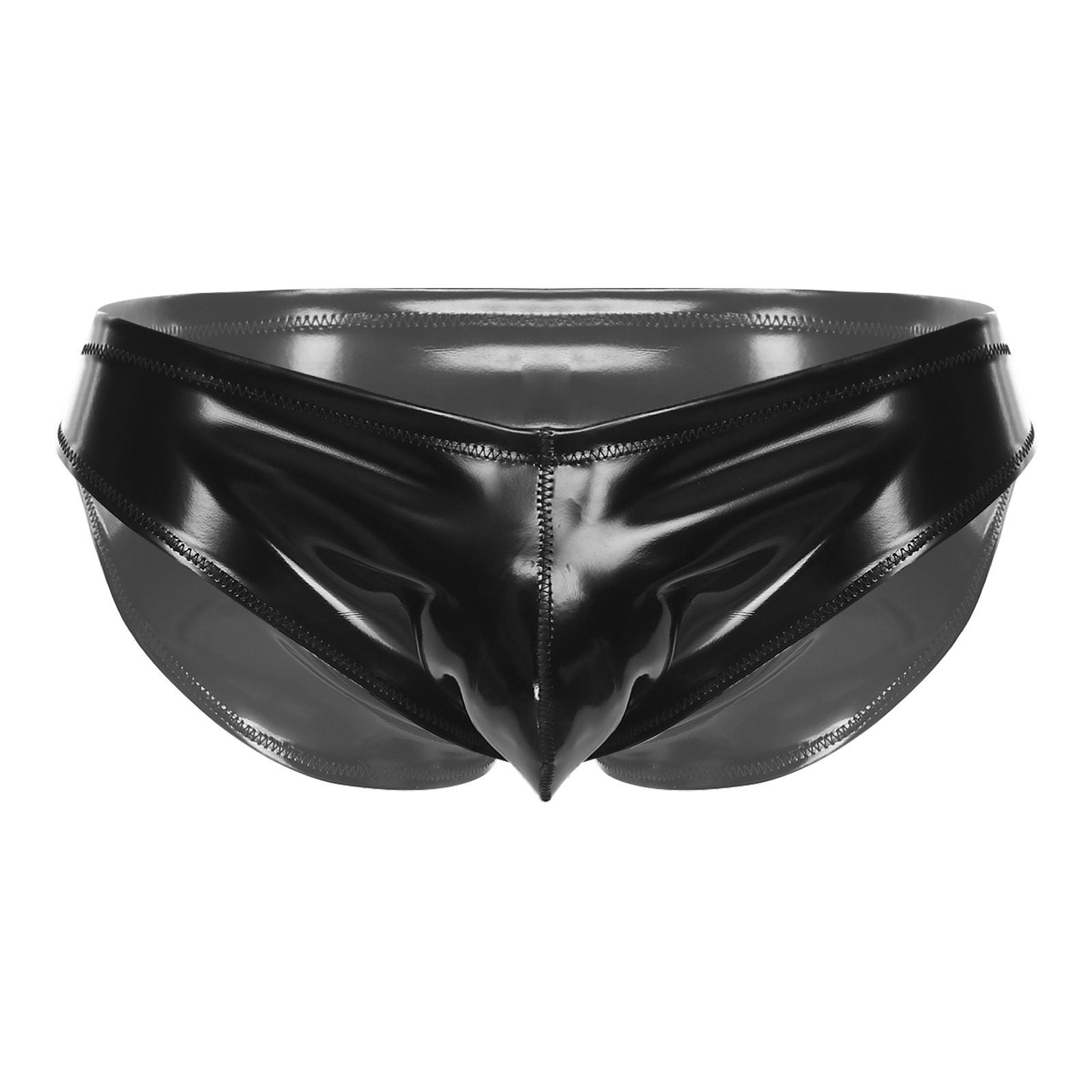 Mens Glossy Latex Briefs Paten - Pouch Boxer Pouch review and price