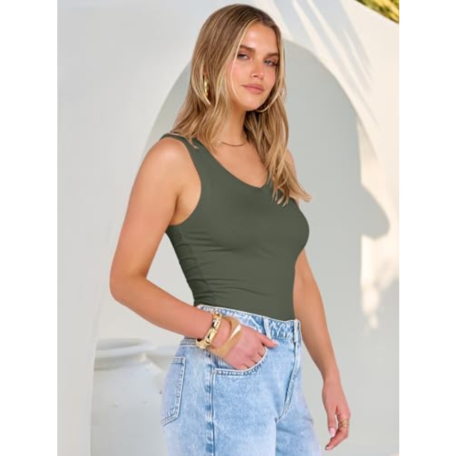 ANRABESS Tank Tops for Women V - Tank Top Ribbed review and price