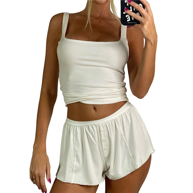 FX-Women Summer Lounge Set Rib - Tank Top Ribbed review and price