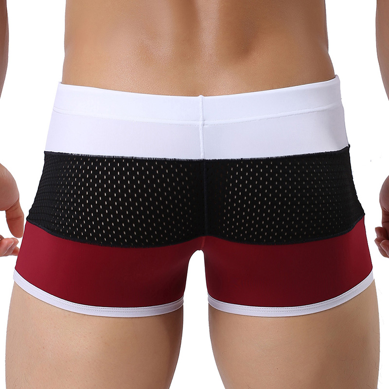Men's 2026 Mesh Patchwork Boxe - Mesh Sport Boxer review and price