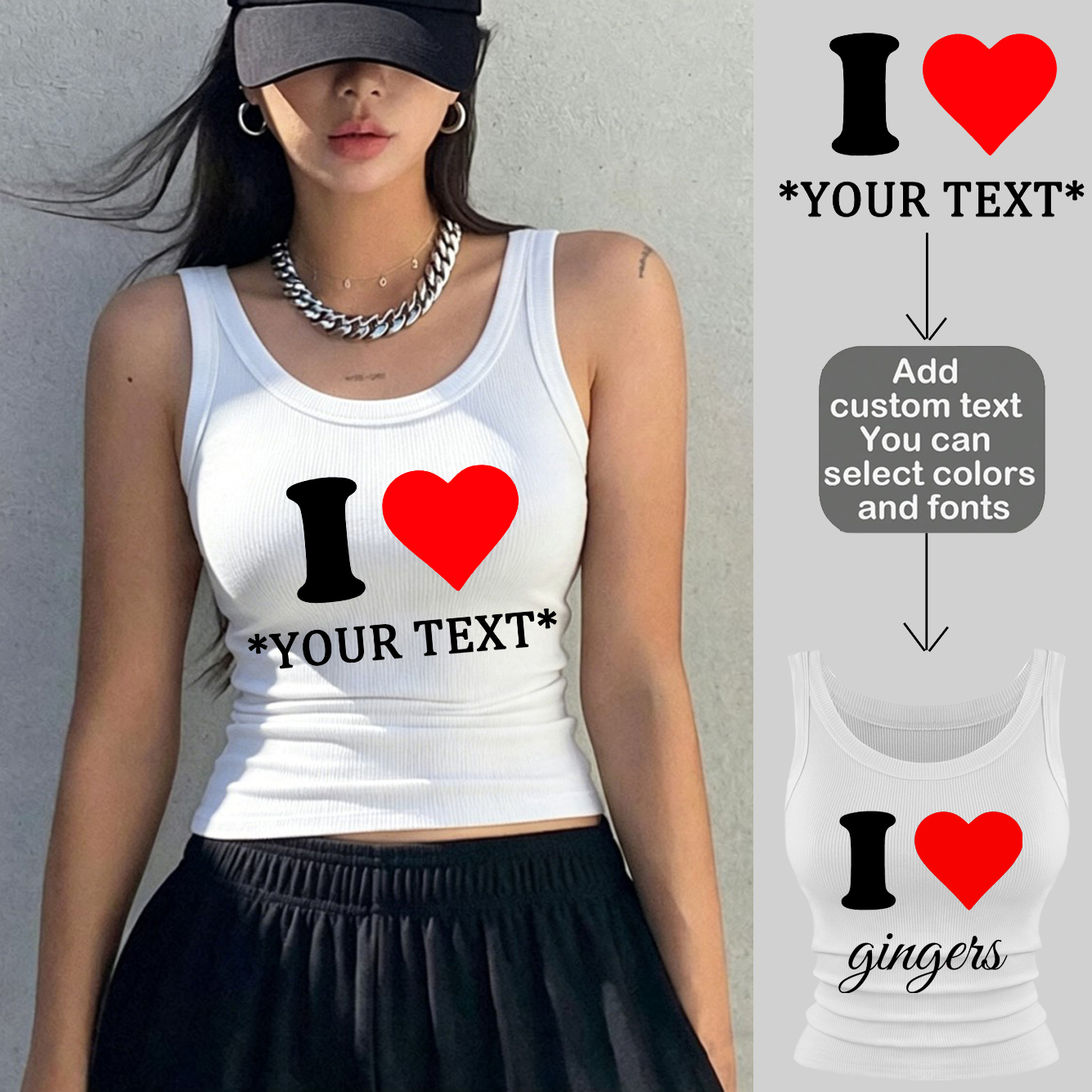 Personalization Custom Sleevel - Tank Top Ribbed review and price