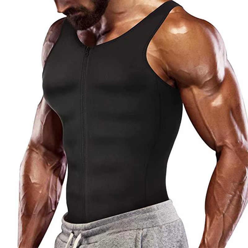 Men's Slimming Sauna Suits Com - Sleeveless Undershirt review and price