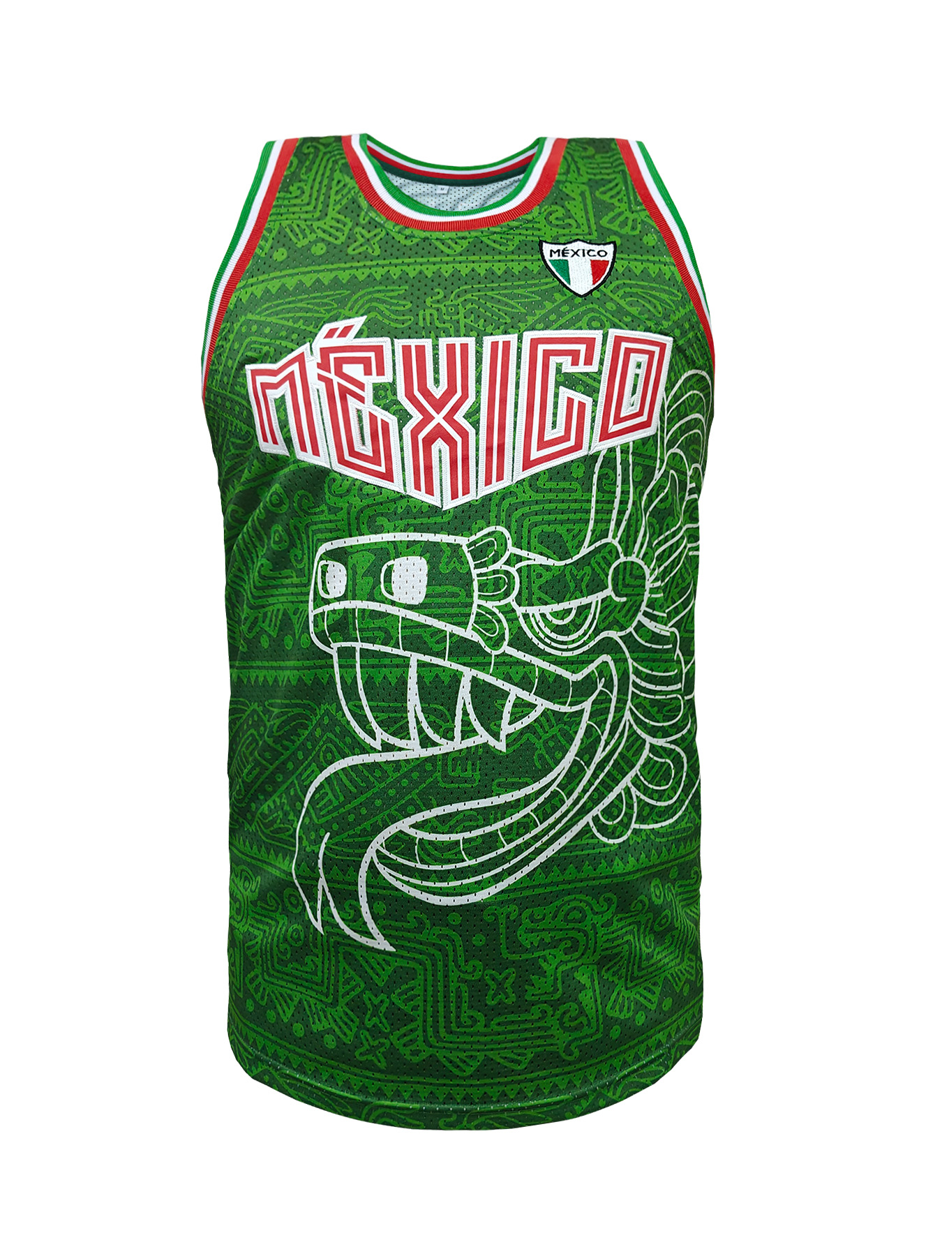 Mexico Embroidered Basketball  - Sleeveless Undershirt review and price