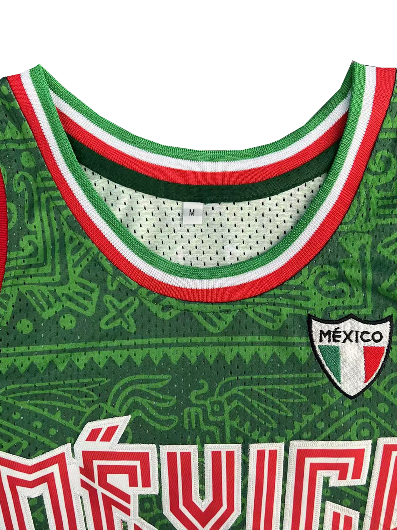 Mexico Embroidered Basketball  - Sleeveless Undershirt review and price
