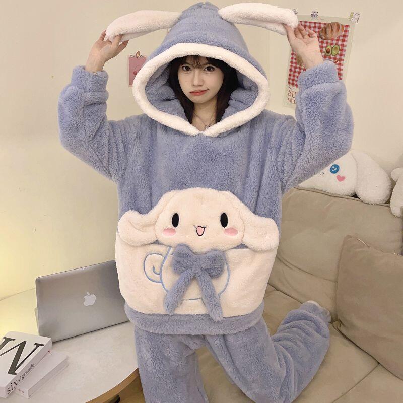 Sanrios Cinnamoroll Coral Velv - Thermal Long John review and price