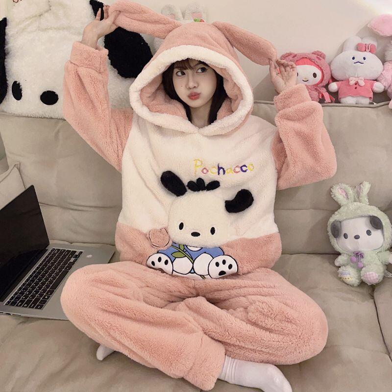 Sanrios Cinnamoroll Coral Velv - Thermal Long John review and price