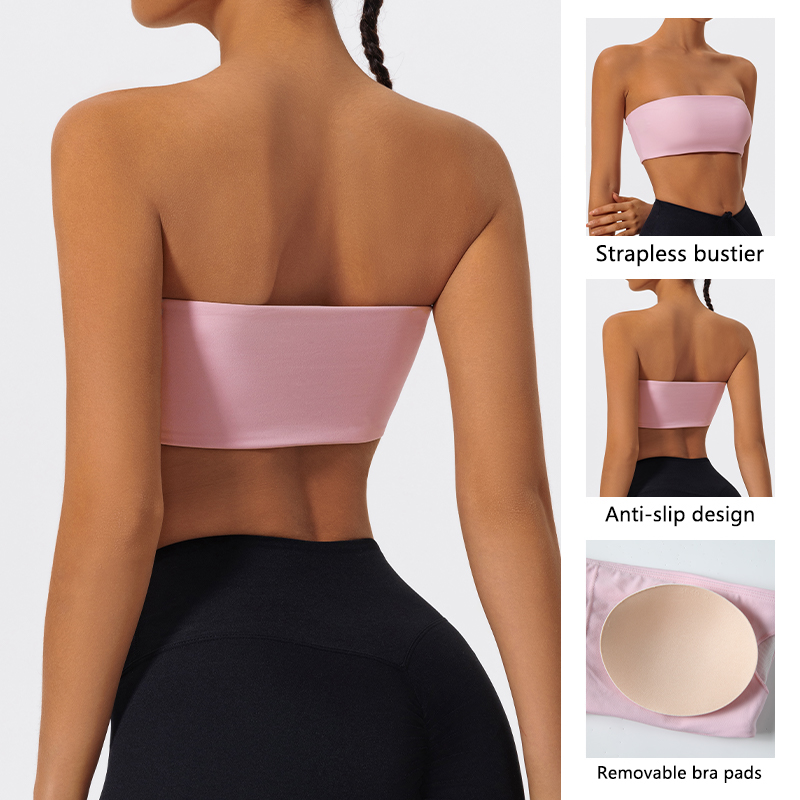 Strapless Sports Bra Gym Crop  - Quick Dry Underwear review and price