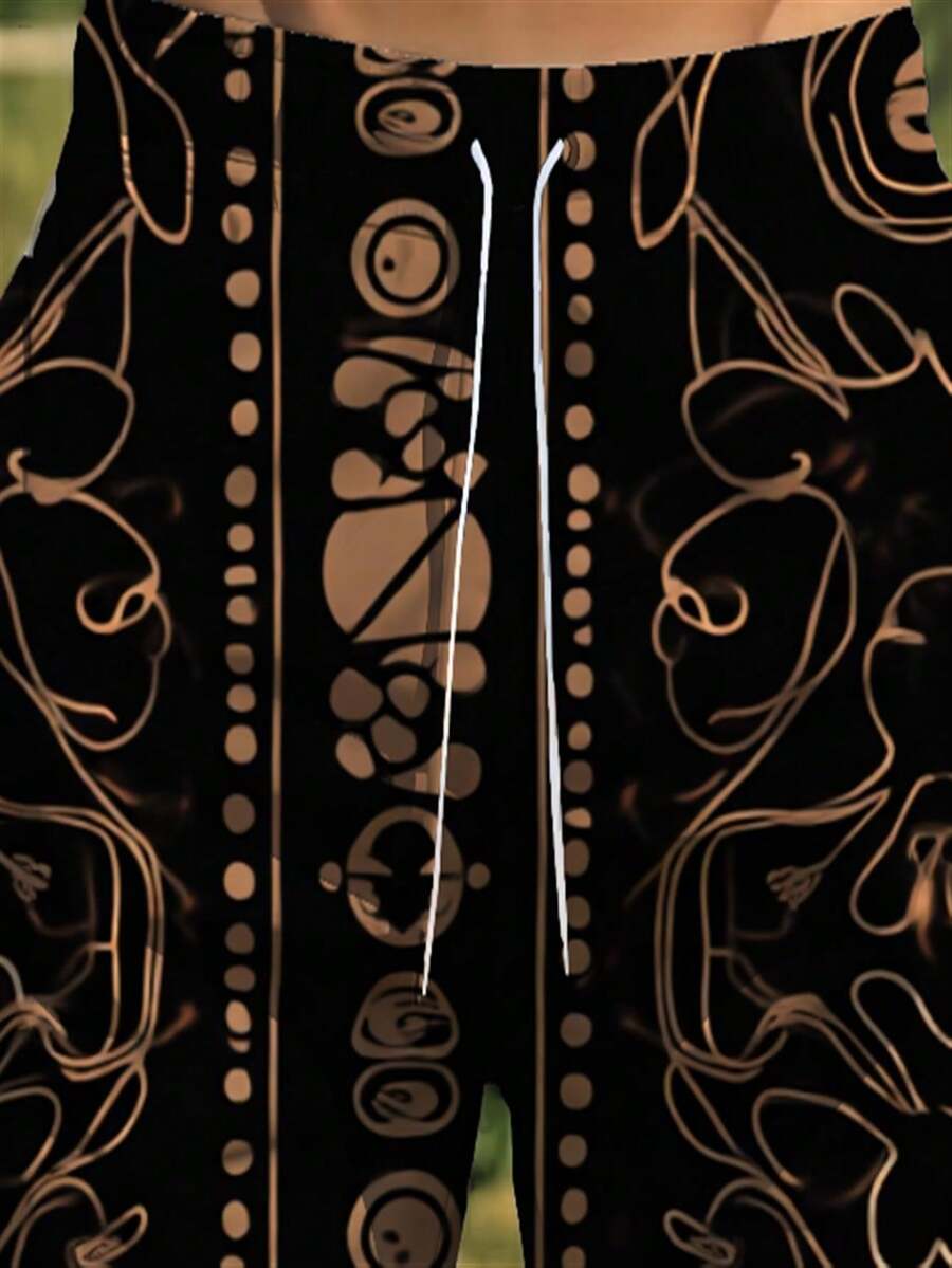 Mens Abstract Geometric Print  - Trunk Breathable Men review and price
