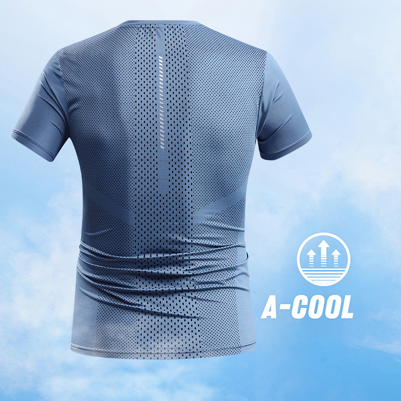 Men Summer Sports T-shirt Quic - T Shirt Tight Fit review and price